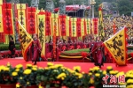 首届海峡两岸“中华民族敬天祈福大典”在泰山举行 - 台湾新闻-中国新闻网