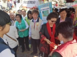 陈菊到宫庙祈福向市民拜年 下届市长人选如影随形 - 中时电子报