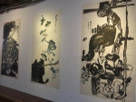 天生反骨「弹甲一」 独特水墨画个展即起展至26日 - 中时电子报