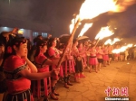 台湾原住民族贵州体验彝族“火把节” - 台湾新闻-中国新闻网