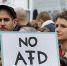 德民眾抗议AfD 进国会   高喊「纳粹滚蛋」 - 中时电子报