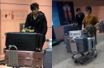 吴奇隆被直击带着刘诗诗现身机场，小俩口低调返台。（图／取材自新浪娱乐） - 中时电子报