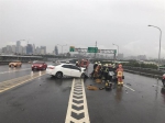 暴雨造成路滑又酿祸 台65线发生两死车祸 - 中时电子报