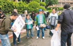 　台劳工团体抗议民进党“一例一休”政策。　梁雅雯摄 - 台湾新闻-中国新闻网