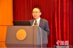 两岸关系和平发展协同创新中心执行主任刘国深在开幕式上致辞。 - 台湾新闻-中国新闻网