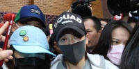 　台湾女艺人陈乔恩4日凌晨因酒驾被移交至台北地检署。(图片来源：台湾《中时电子报》) - 台湾新闻-中国新闻网