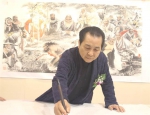 艺术家周峰作品在光慧文教馆展出 掀起佛教艺术旋风 - 中时电子报