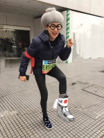贾永婕预告「世纪绝美」参与东京马拉松！一出场全场惊呆大笑 - 中时电子报