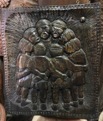 布农族警察所长 木雕巨构吸睛震撼 - 中时电子报