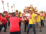 「迓妈祖-接财神」祈福遶境 信眾和乌溪桥联合接驾 - 中时电子报